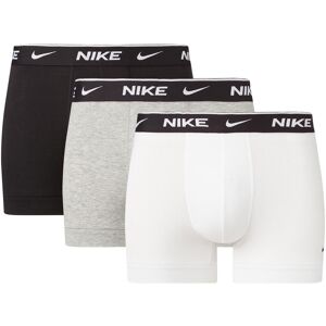 Nike, Hommes, Sous-vêtements, Caleçons, Noir, Gris, Blanc, (Lot de 3, L) - Publicité Nike, Hommes, Sous-vêtements, Caleçons, Noir, Gris, Blanc, (Lot de 3, L) - Publicité