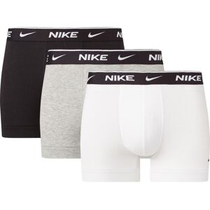 Nike, Hommes, Sous-vêtements, Trunk, Noir, Gris, Blanc, (Lot de 3, XL) - Publicité Nike, Hommes, Sous-vêtements, Trunk, Noir, Gris, Blanc, (Lot de 3, XL) - Publicité