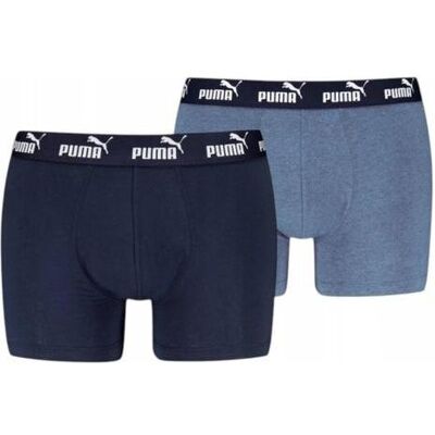 Puma, Hommes, Sous-vêtements, Elements Herren Basic Boxershorts 2er-Pack, Noir, (lot de 2, L) - Publicité Puma, Hommes, Sous-vêtements, Elements Herren Basic Boxershorts 2er-Pack, Noir, (lot de 2, L) - Publicité