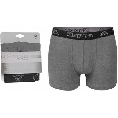 Kappa, Hommes, Sous-vêtements, Herren-Boxershorts 1P, (Une unité par pack, XL) - Publicité Kappa, Hommes, Sous-vêtements, Herren-Boxershorts 1P, (Une unité par pack, XL) - Publicité