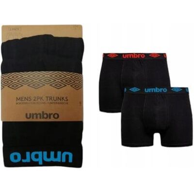 Umbro, Hommes, Sous-vêtements, Lot de 2 boxers pour hommes, (lot de 2, M) - Publicité Umbro, Hommes, Sous-vêtements, Lot de 2 boxers pour hommes, (lot de 2, M) - Publicité