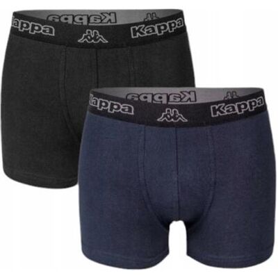 Kappa, Hommes, Sous-vêtements, Lot de 2 boxers pour hommes, (lot de 2, L) - Publicité Kappa, Hommes, Sous-vêtements, Lot de 2 boxers pour hommes, (lot de 2, L) - Publicité