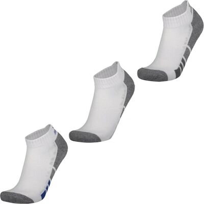 Skechers, Hommes, Chaussettes, Lot de 3 chaussettes en éponge pour homme Q-White Blanc, Blanc, (Lot de 3, 41 - 46) - Publicité Skechers, Hommes, Chaussettes, Lot de 3 chaussettes en éponge pour homme Q-White Blanc, Blanc, (Lot de 3, 41 - 46) - Publicité