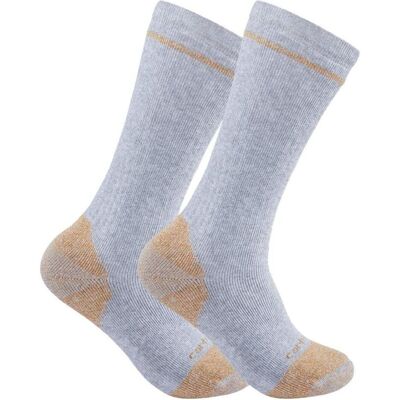 Carhartt, Hommes, Chaussettes, Skarpety Mélange de coton mi-lourd 2x Gris, Gris, (lot de 2, XL) - Publicité Carhartt, Hommes, Chaussettes, Skarpety Mélange de coton mi-lourd 2x Gris, Gris, (lot de 2, XL) - Publicité