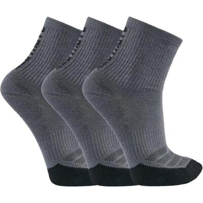 Carhartt, Hommes, Chaussettes, Skarpety Force Midweight Logo Short Carb, Gris, (Lot de 3, XL) - Publicité Carhartt, Hommes, Chaussettes, Skarpety Force Midweight Logo Short Carb, Gris, (Lot de 3, XL) - Publicité
