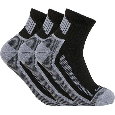 Carhartt, Hommes, Chaussettes, Chaussettes Skarpety Force Midweight Quarter 3 Noir, Noir, (Taille unique) - Publicité Carhartt, Hommes, Chaussettes, Chaussettes Skarpety Force Midweight Quarter 3 Noir, Noir, (Taille unique) - Publicité