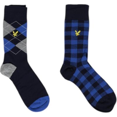 Lyle and Scott, Hommes, Sous-vêtements, Boxers en coton bleu Lyle & Scott, taille IT46 / M, Bleu, (Une unité par pack, M) - Publicité Lyle and Scott, Hommes, Sous-vêtements, Boxers en coton bleu Lyle & Scott, taille IT46 / M, Bleu, (Une unité par pack, M) - Publicité