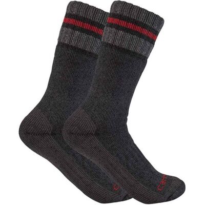 Carhartt, Hommes, Chaussettes, Skarpety SyntheticWool Heav Blend Noir, Noir, (lot de 2, XL) - Publicité Carhartt, Hommes, Chaussettes, Skarpety SyntheticWool Heav Blend Noir, Noir, (lot de 2, XL) - Publicité