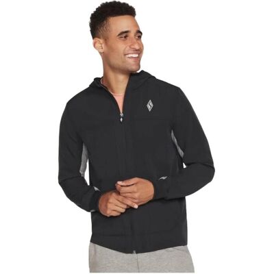 Skechers, Hommes, Chaussettes, Veste à capuche Skechweave Premium M1JA123-BLK - XXL, Noir, (Une unité par pack, XXL) - Publicité Skechers, Hommes, Chaussettes, Veste à capuche Skechweave Premium M1JA123-BLK - XXL, Noir, (Une unité par pack, XXL) - Publicité