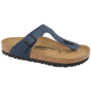 Birkenstock, Femmes, Tongs, Gizeh Birko-Flor normal, Bleu, (44) - Publicité Birkenstock, Femmes, Tongs, Gizeh Birko-Flor normal, Bleu, (44) - Publicité