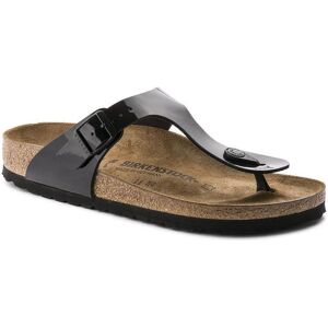 Birkenstock, Femmes, Sandales, Gizeh Birko-Flor Patent Normal, Noir, (35) - Publicité Birkenstock, Femmes, Sandales, Gizeh Birko-Flor Patent Normal, Noir, (35) - Publicité