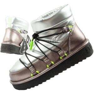 D.Franklin, Femmes, Bottes, women's snow boots winter fashionable insulated ankle boots silver, Gris, Argent, (36) - Publicité D.Franklin, Femmes, Bottes, women's snow boots winter fashionable insulated ankle boots silver, Gris, Argent, (36) - Publicité