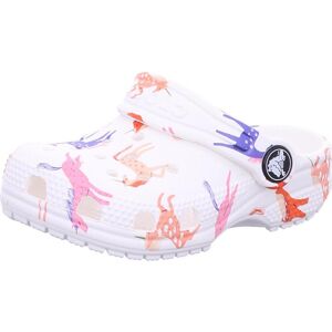 Crocs Unisexe, Chaussons, K's Classic CharacterPrintClog, Blanc, (32) - Publicité Crocs Unisexe, Chaussons, K's Classic CharacterPrintClog, Blanc, (32) - Publicité