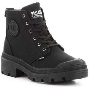 Palladium, Femmes, Bottes, Sergé de pallabase, Noir, (37) - Publicité Palladium, Femmes, Bottes, Sergé de pallabase, Noir, (37) - Publicité