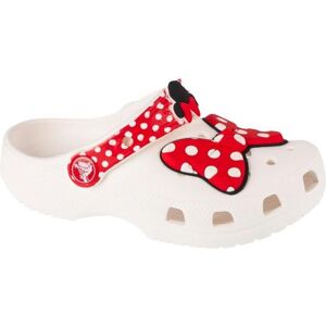 Crocs Filles, Chaussons, Klassischer Disney Minnie Mouse Clog Jr., Blanc, (21) - Publicité Crocs Filles, Chaussons, Klassischer Disney Minnie Mouse Clog Jr., Blanc, (21) - Publicité