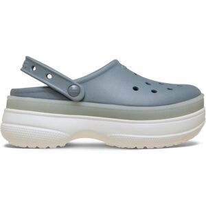 Crocs Unisexe, Chaussons, Classic Frosted Stacked Clog, Gris, (41, 41 1/3, 41.5, 42) - Publicité Crocs Unisexe, Chaussons, Classic Frosted Stacked Clog, Gris, (41, 41 1/3, 41.5, 42) - Publicité