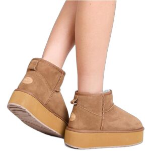 EMU Australia, Femmes, Bottes, bottines plateforme stinger micro, Marron, (36) - Publicité EMU Australia, Femmes, Bottes, bottines plateforme stinger micro, Marron, (36) - Publicité