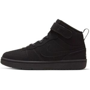 Nike, Unisexe, Baskets, Chaussures Court Borough Mid, Noir, (35) - Publicité Nike, Unisexe, Baskets, Chaussures Court Borough Mid, Noir, (35) - Publicité
