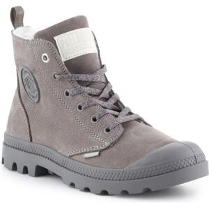 Palladium, Femmes, Bottes, Pampa Hi Zip WL Cuir, Gris, (37.5) - Publicité Palladium, Femmes, Bottes, Pampa Hi Zip WL Cuir, Gris, (37.5) - Publicité