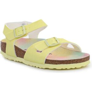 Birkenstock, Filles, Sandales, Rio Kids Candy Ombre Yellow Jr Sandalen, Jaune, Multicolore, (35) - Publicité Birkenstock, Filles, Sandales, Rio Kids Candy Ombre Yellow Jr Sandalen, Jaune, Multicolore, (35) - Publicité