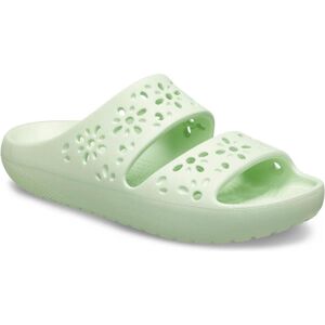 Crocs Femmes, Sandales, W's Classic FloralCutOutSandal, Vert, (37) - Publicité Crocs Femmes, Sandales, W's Classic FloralCutOutSandal, Vert, (37) - Publicité