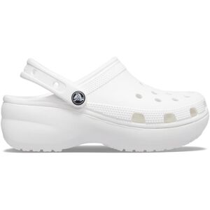 Crocs Unisexe, Chaussons, Classic Platform Clog - 8878, Blanc, (42, 42 2/3, 42.5, 43) - Publicité Crocs Unisexe, Chaussons, Classic Platform Clog - 8878, Blanc, (42, 42 2/3, 42.5, 43) - Publicité