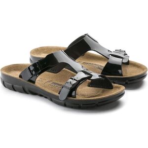 Birkenstock, Femmes, Sandales, Sofia Birko-Flor Linge de lit souple étroit, Noir, (40) - Publicité Birkenstock, Femmes, Sandales, Sofia Birko-Flor Linge de lit souple étroit, Noir, (40) - Publicité