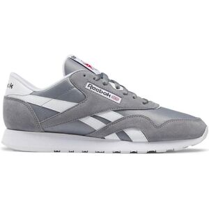 Reebok, Hommes, Baskets, Baskets Classiques en Nylon, Blanc, (41) - Publicité Reebok, Hommes, Baskets, Baskets Classiques en Nylon, Blanc, (41) - Publicité