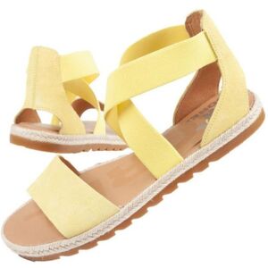 Sorel, Femmes, Sandales, Ella Sandalen, Jaune, (37.5) - Publicité Sorel, Femmes, Sandales, Ella Sandalen, Jaune, (37.5) - Publicité