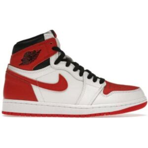 Air Jordan, Hommes, Baskets, Men's 1 Retro High Heritage Shoes - 555088-161, Rouge, Blanc, Noir, (40) - Publicité Air Jordan, Hommes, Baskets, Men's 1 Retro High Heritage Shoes - 555088-161, Rouge, Blanc, Noir, (40) - Publicité