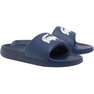 Lacoste, Hommes, Sandales, Sandalen SERVE SLIDE 1.0 Pantoletten, Bleu, (47) - Publicité Lacoste, Hommes, Sandales, Sandalen SERVE SLIDE 1.0 Pantoletten, Bleu, (47) - Publicité