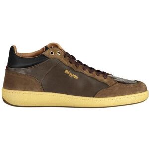 Blauer, Hommes, Baskets, Braunes Leder Herren Sneaker, Marron, (45) - Publicité Blauer, Hommes, Baskets, Braunes Leder Herren Sneaker, Marron, (45) - Publicité