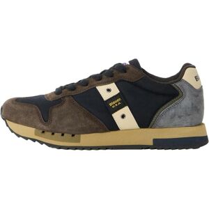 Blauer, Hommes, Baskets, Sneaker QUEENS 01 Low-Sneaker, Bleu, (45) - Publicité Blauer, Hommes, Baskets, Sneaker QUEENS 01 Low-Sneaker, Bleu, (45) - Publicité