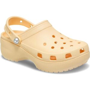 Crocs Femmes, Chaussons, W's Classic PlatformPearl Clog, Jaune, (37) - Publicité Crocs Femmes, Chaussons, W's Classic PlatformPearl Clog, Jaune, (37) - Publicité