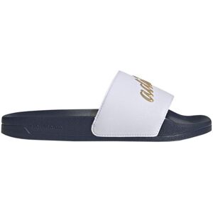Adidas, Femmes, Tongs, Adilette Shower Flip-Flops, Bleu, Blanc, (38) - Publicité Adidas, Femmes, Tongs, Adilette Shower Flip-Flops, Bleu, Blanc, (38) - Publicité