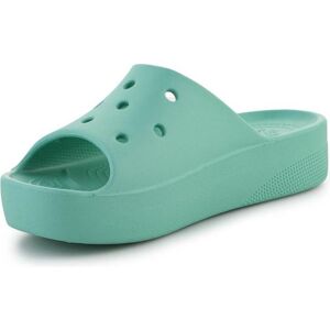 Crocs Femmes, Sandales, W's Classic Platform Slide, Bleu, (37) - Publicité Crocs Femmes, Sandales, W's Classic Platform Slide, Bleu, (37) - Publicité