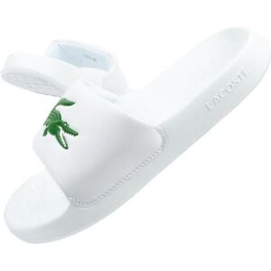 Lacoste, Femmes, Sandales, Pantoletten, Blanc, Vert, (37) - Publicité Lacoste, Femmes, Sandales, Pantoletten, Blanc, Vert, (37) - Publicité