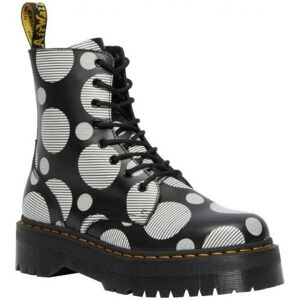 DR MARTENS Femmes, Bottes, Jadon Kampfstiefel, Blanc, Noir, (36) - Publicité DR MARTENS Femmes, Bottes, Jadon Kampfstiefel, Blanc, Noir, (36) - Publicité