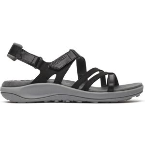 Merrell, Femmes, Sandales, W Harbor Backstrap, Gris, Noir, (37.5, 38) - Publicité Merrell, Femmes, Sandales, W Harbor Backstrap, Gris, Noir, (37.5, 38) - Publicité