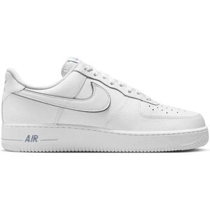 Nike, Hommes, Baskets, Air Force 1 '07 LV8, Blanc, Gris, Argent, (43) - Publicité Nike, Hommes, Baskets, Air Force 1 '07 LV8, Blanc, Gris, Argent, (43) - Publicité