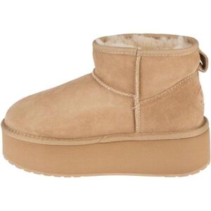 EMU Australia, Femmes, Bottes, Stinger Micro Flatform-Schuhe, Beige, (37) - Publicité EMU Australia, Femmes, Bottes, Stinger Micro Flatform-Schuhe, Beige, (37) - Publicité