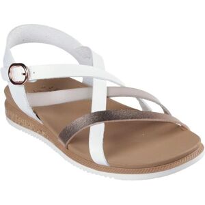 Skechers, Femmes, Sandales, Bobs Desert Kiss Low Sandalen - Peak Rank Damen, Blanc, (37.5) - Publicité Skechers, Femmes, Sandales, Bobs Desert Kiss Low Sandalen - Peak Rank Damen, Blanc, (37.5) - Publicité