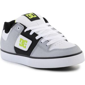 Chaussures DC Blanc/Lime - Baskets pour sport et quotidien - Publicité Chaussures DC Blanc/Lime - Baskets pour sport et quotidien - Publicité