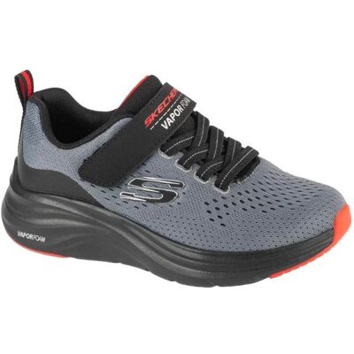 Skechers, Garçons, Baskets, Vapor Foam Jr Schuhe, Rouge, Gris, Argent, (31) - Publicité Skechers, Garçons, Baskets, Vapor Foam Jr Schuhe, Rouge, Gris, Argent, (31) - Publicité