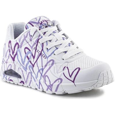 Skechers, Femmes, Baskets, JGoldcrown Uno Lite Spread the Love Schuhe, Blanc, (39.5) - Publicité Skechers, Femmes, Baskets, JGoldcrown Uno Lite Spread the Love Schuhe, Blanc, (39.5) - Publicité