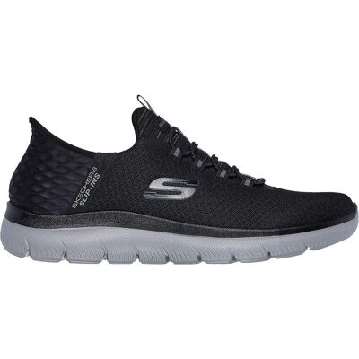 Skechers, Hommes, Baskets, Baskets SUMMITS - HIGH RANGE, Noir, (45) - Publicité Skechers, Hommes, Baskets, Baskets SUMMITS - HIGH RANGE, Noir, (45) - Publicité