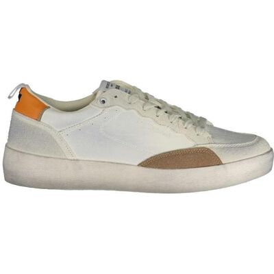 Gas, Hommes, Baskets, White Polyurethane Men Sneaker, Blanc, (41) - Publicité Gas, Hommes, Baskets, White Polyurethane Men Sneaker, Blanc, (41) - Publicité
