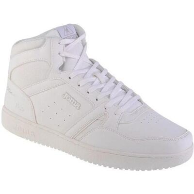 Joma C.Platea Mid Hommes 2302 Baskets Blanches - Chaussures - Publicité Joma C.Platea Mid Hommes 2302 Baskets Blanches - Chaussures - Publicité
