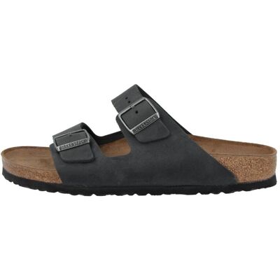 Birkenstock, Unisexe, Sandales, Pantoletten Arizona, Noir, (36) - Publicité Birkenstock, Unisexe, Sandales, Pantoletten Arizona, Noir, (36) - Publicité