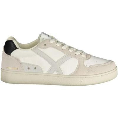 Gas, Hommes, Baskets, Bianco Polyester Men Sneaker, Blanc, (42) - Publicité Gas, Hommes, Baskets, Bianco Polyester Men Sneaker, Blanc, (42) - Publicité